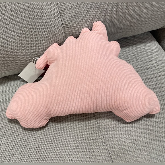 Pink Christmas Holiday Dachshund Car Pillow Beaded Embroidered Accent Pillow NWT - Picture 5 of 5